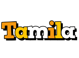 Tamila cartoon logo