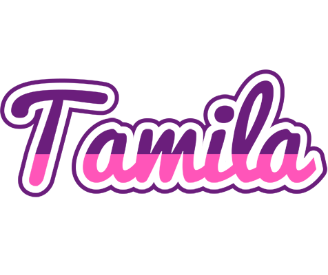 Tamila cheerful logo