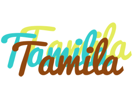 Tamila cupcake logo