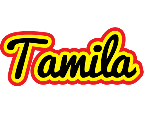 Tamila flaming logo