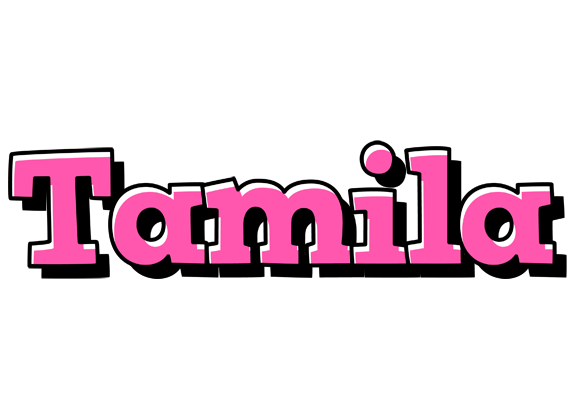 Tamila girlish logo