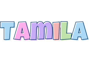 Tamila pastel logo