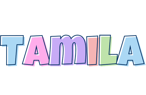 Tamila pastel logo