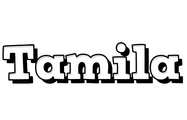 Tamila snowing logo