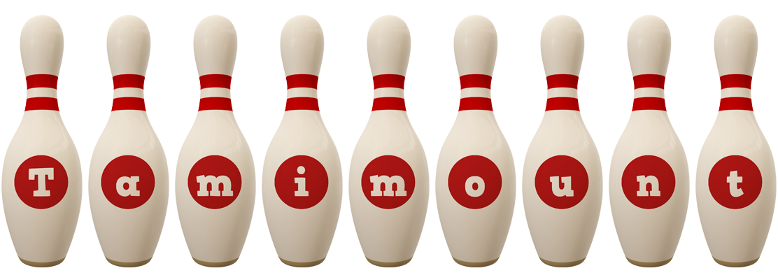 Tamimount bowling-pin logo
