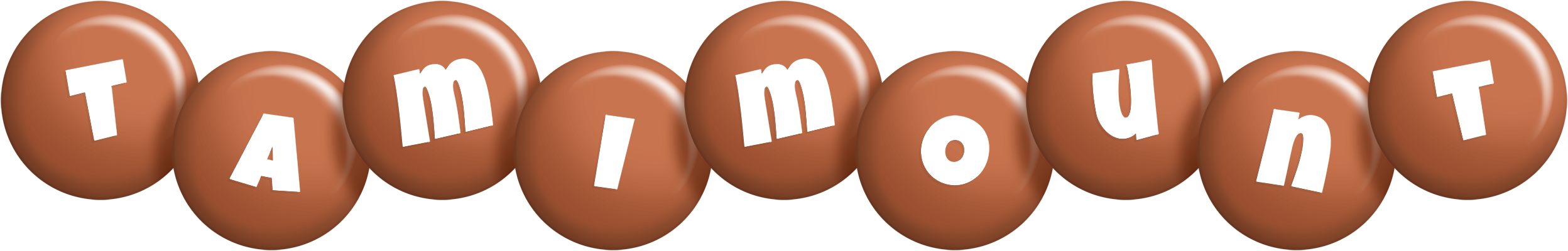 Tamimount candy-brown logo