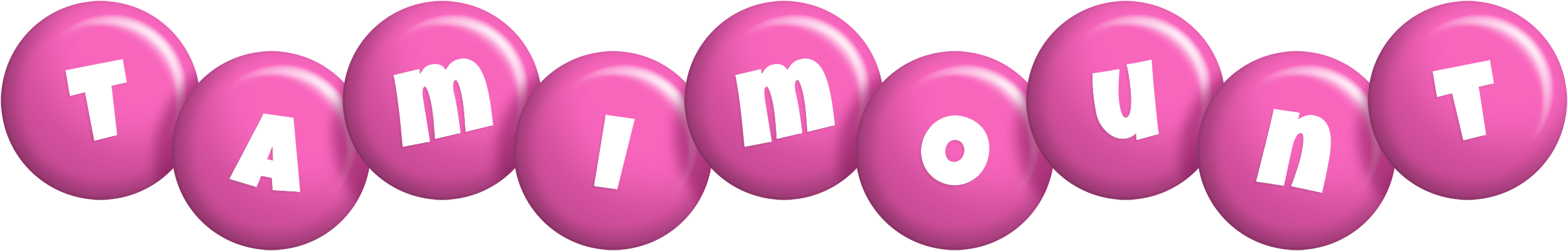 Tamimount candy-pink logo