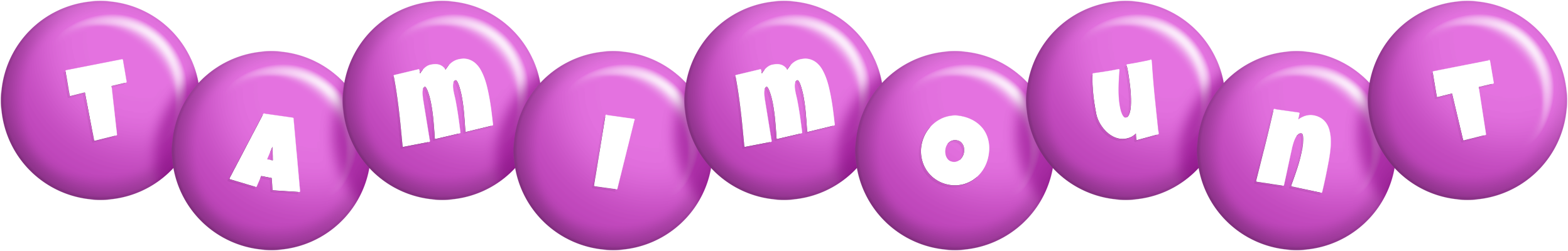 Tamimount candy-purple logo