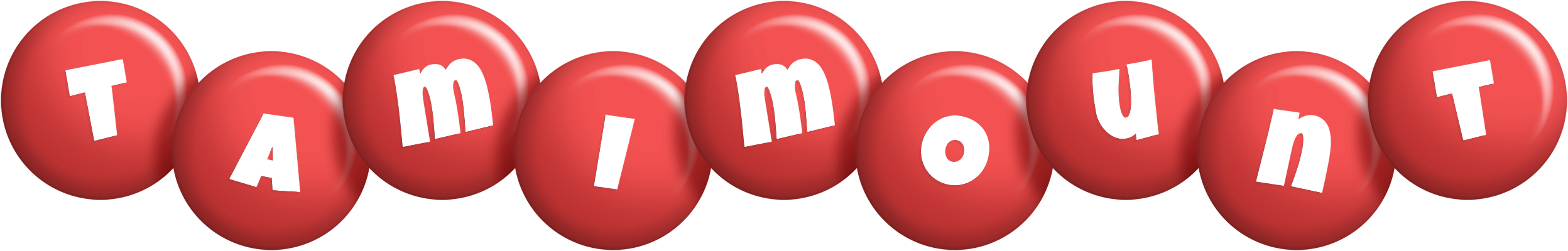 Tamimount candy-red logo