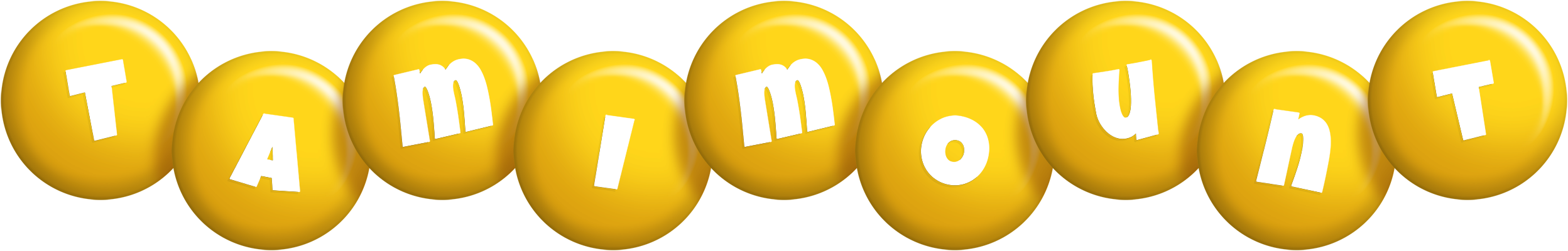 Tamimount candy-yellow logo