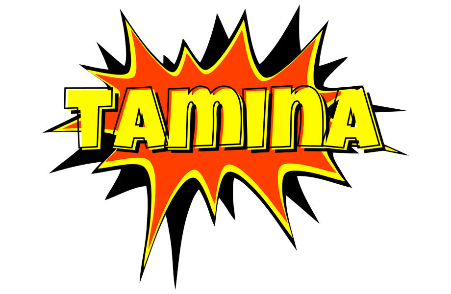Tamina bazinga logo
