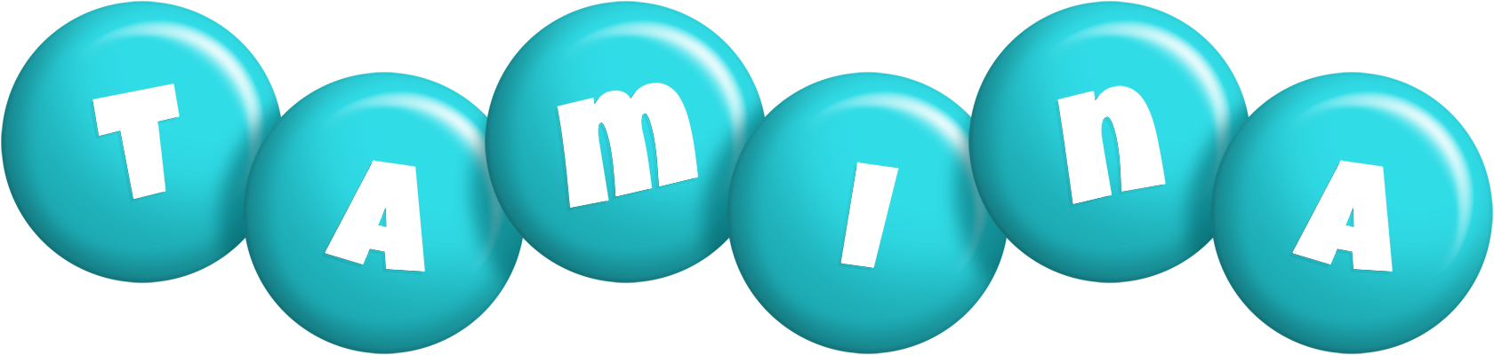 Tamina candy-azur logo