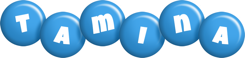 Tamina candy-blue logo