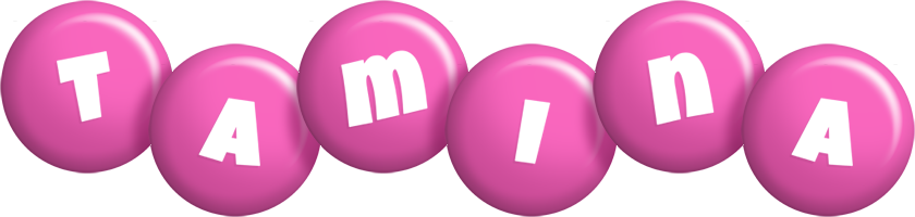Tamina candy-pink logo