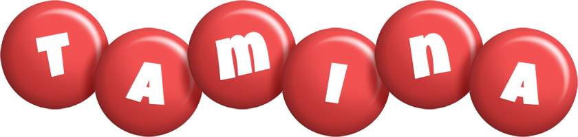 Tamina candy-red logo
