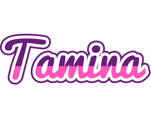 Tamina cheerful logo