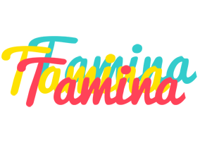 Tamina disco logo