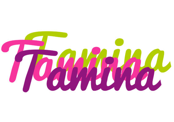 Tamina flowers logo