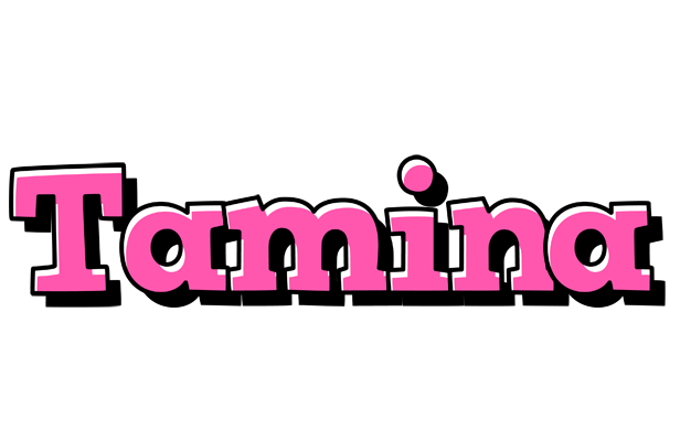 Tamina girlish logo