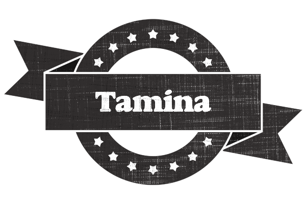 Tamina grunge logo