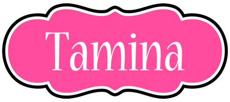 Tamina invitation logo
