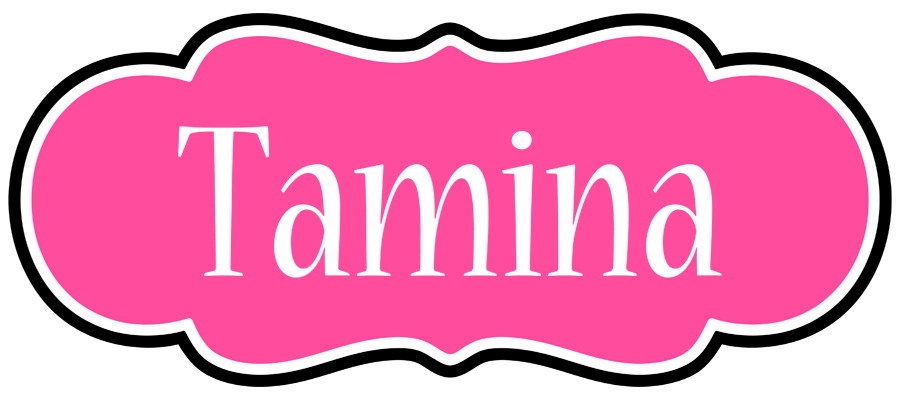 Tamina invitation logo