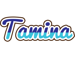 Tamina raining logo
