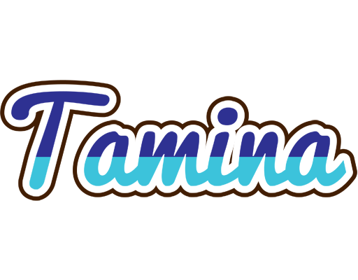 Tamina raining logo
