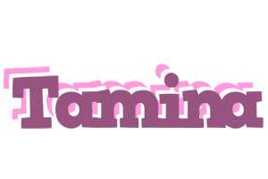 Tamina relaxing logo