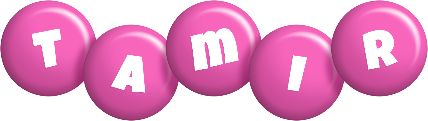 Tamir candy-pink logo