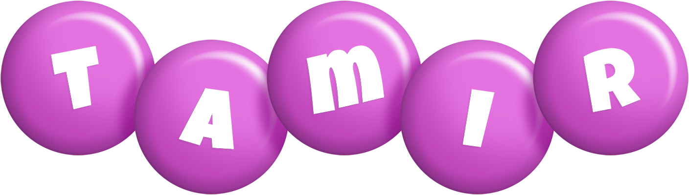 Tamir candy-purple logo