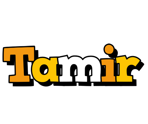 Tamir cartoon logo