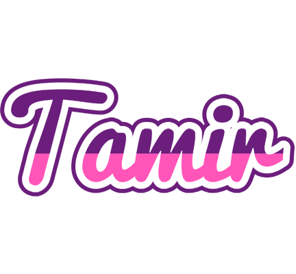 Tamir cheerful logo