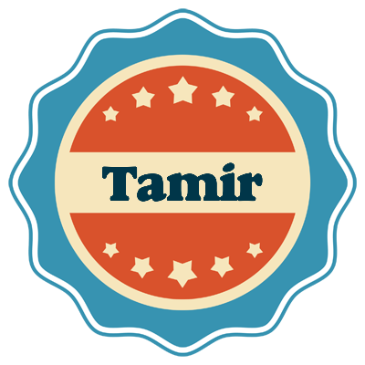 Tamir labels logo