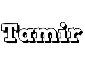 Tamir snowing logo