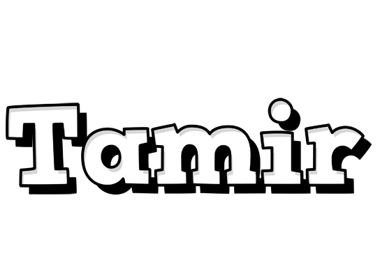 Tamir snowing logo