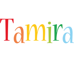 Tamira birthday logo