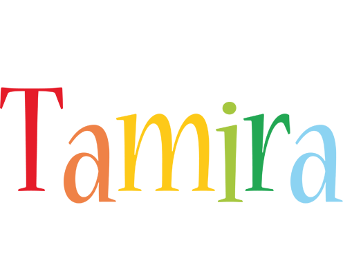 Tamira birthday logo