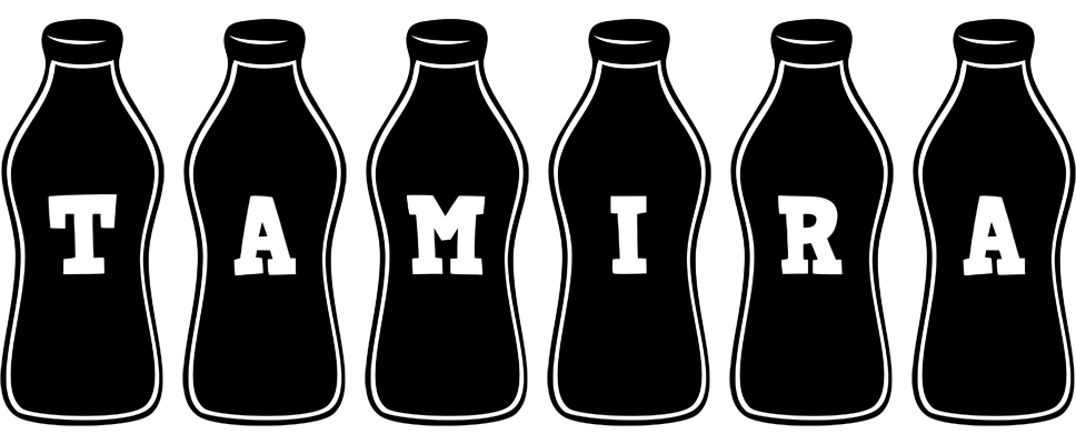 Tamira bottle logo