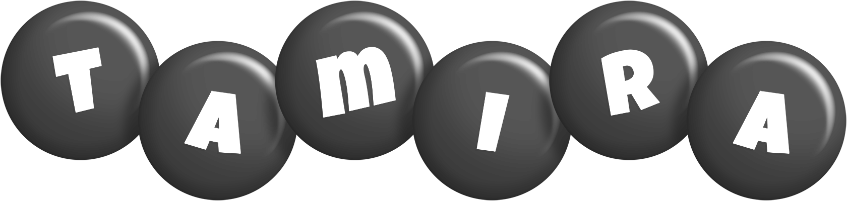 Tamira candy-black logo