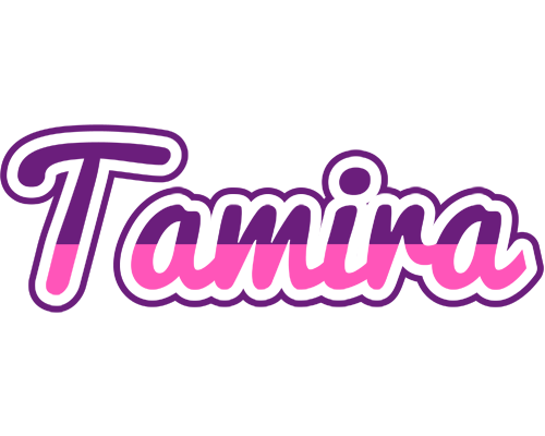 Tamira cheerful logo