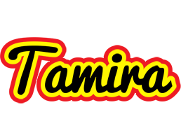 Tamira flaming logo