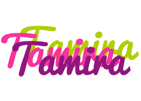 Tamira flowers logo