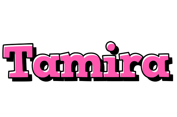 Tamira girlish logo