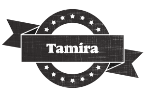Tamira grunge logo