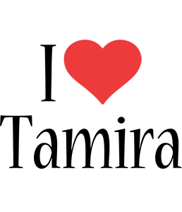 Tamira i-love logo