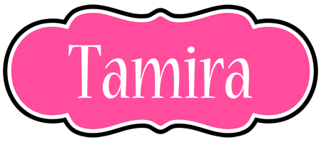 Tamira invitation logo