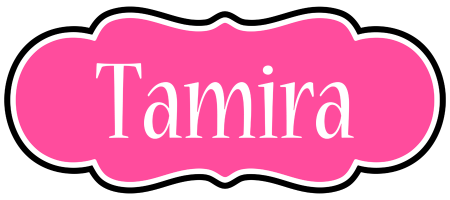 Tamira invitation logo