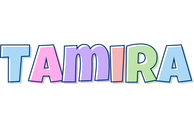 Tamira pastel logo