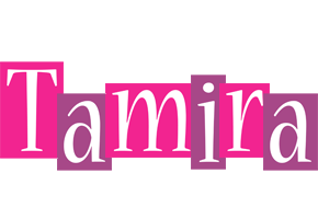 Tamira whine logo